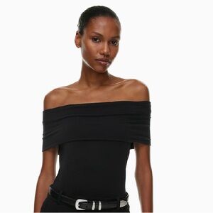 Babaton elegant the shoulder top